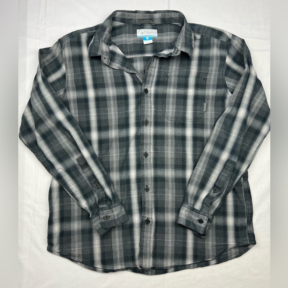 Columbia Vapor Ridge III Men's Long Sleeve Shirt, Boulder Multi Plaid - XLarge